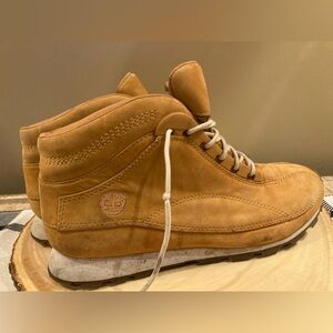 Timberland 17346 Metro Dub Wheat Leather Ankle Boots Waterproof Women's Sz 7.5 M